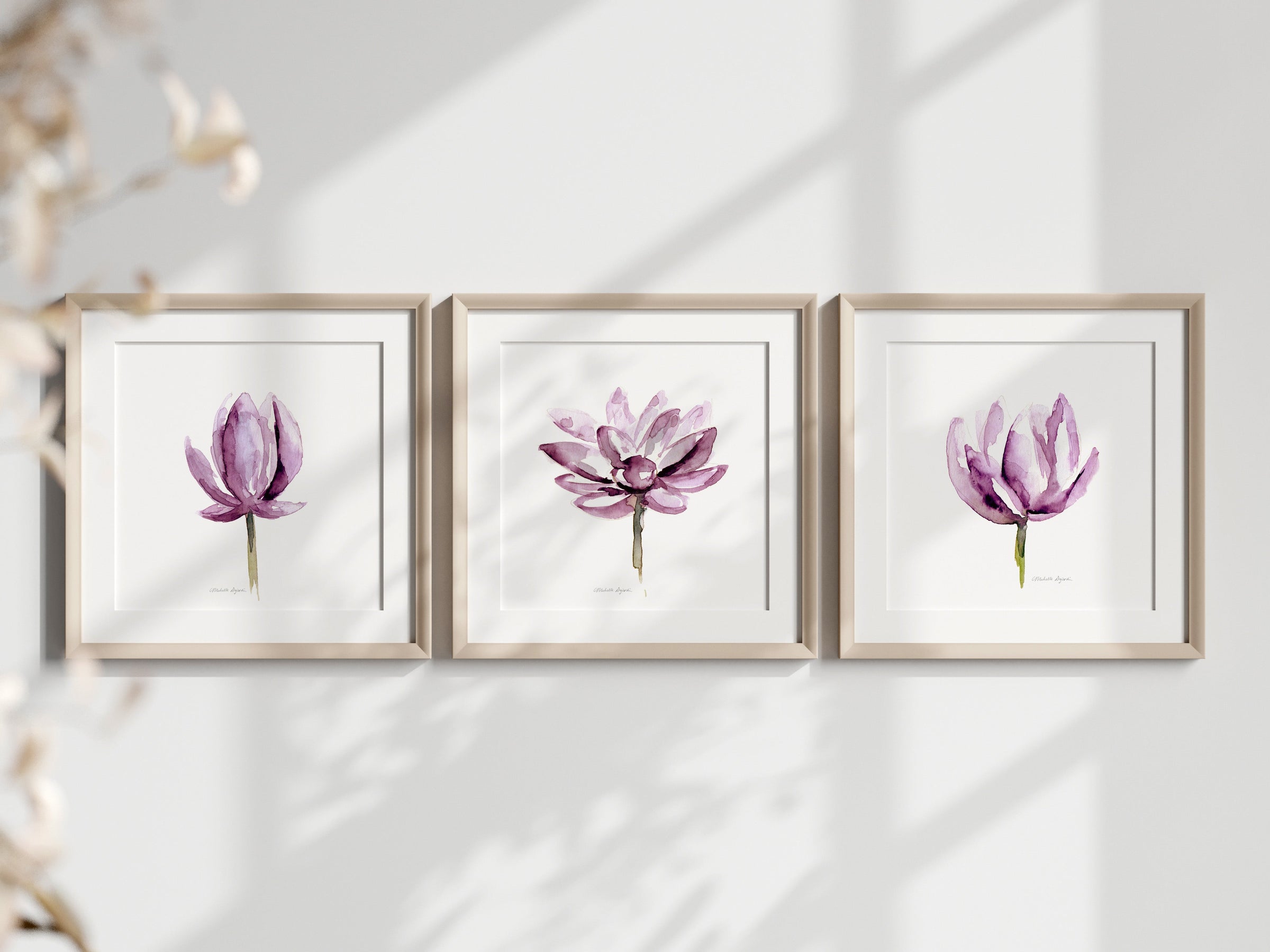 Flower art prints