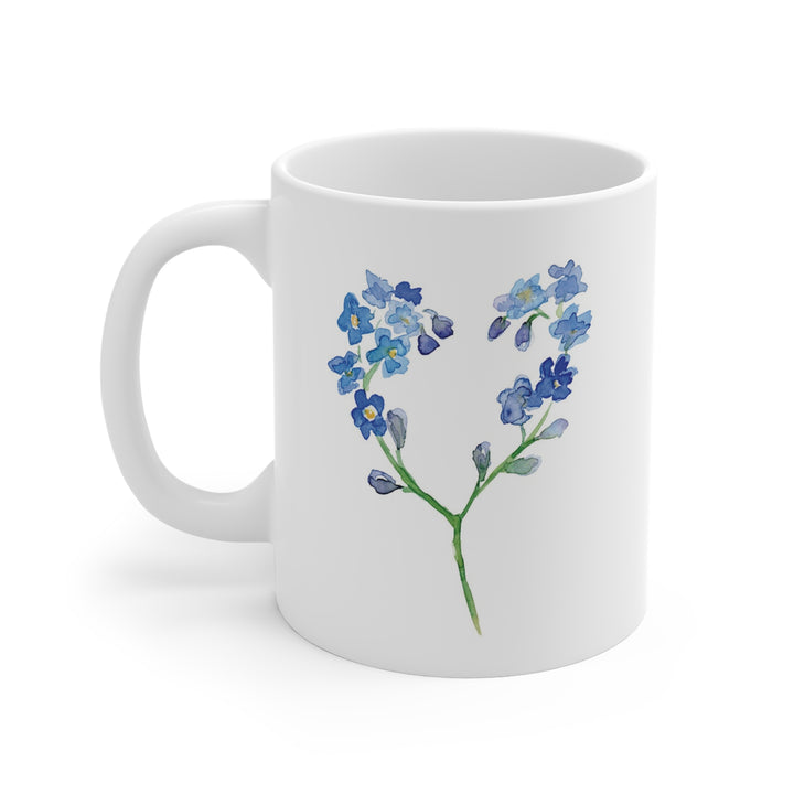 Forget-me-not Heart Mug – for Special Moments