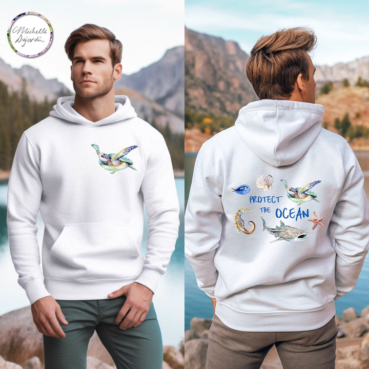 Protect the ocean hoodie