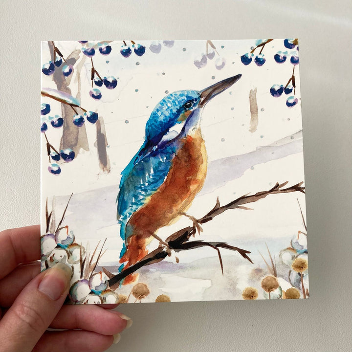 Greeting cards 'Winter Birds' by Michelle Dujardin (2023 release)