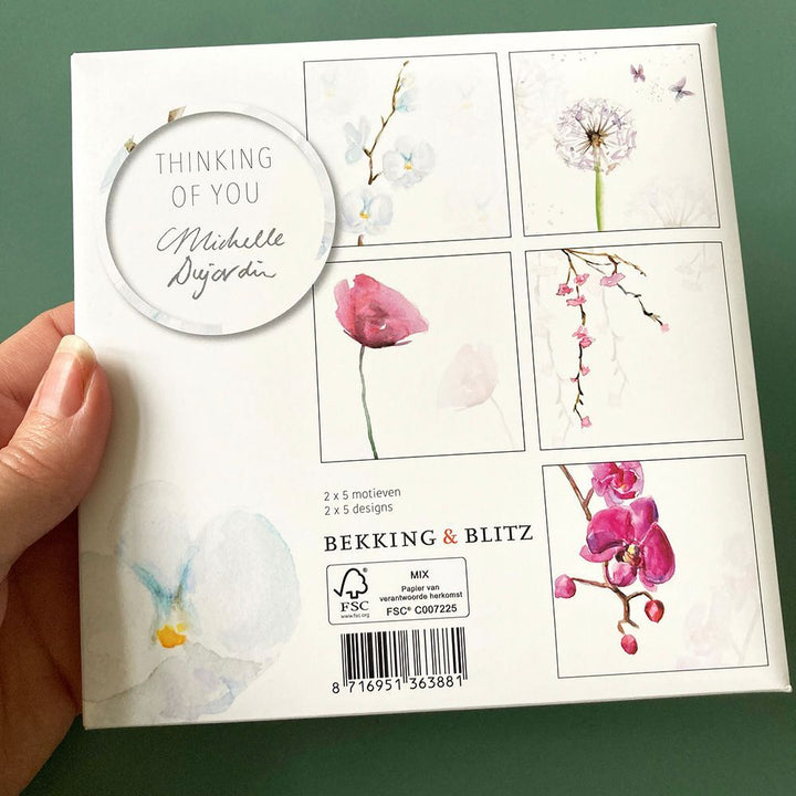 Greeting cards 'Thinking of you' by Michelle Dujardin