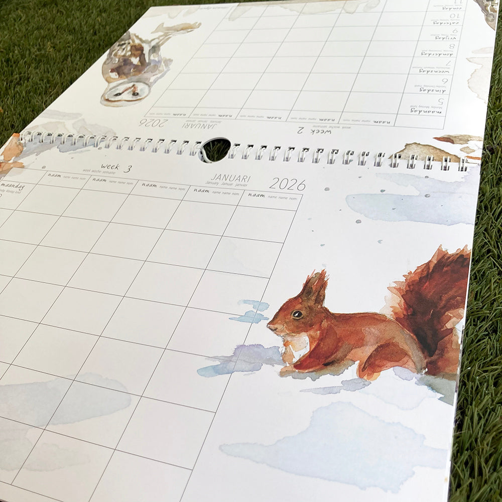 Family Planner 2026 'Connect with Nature'