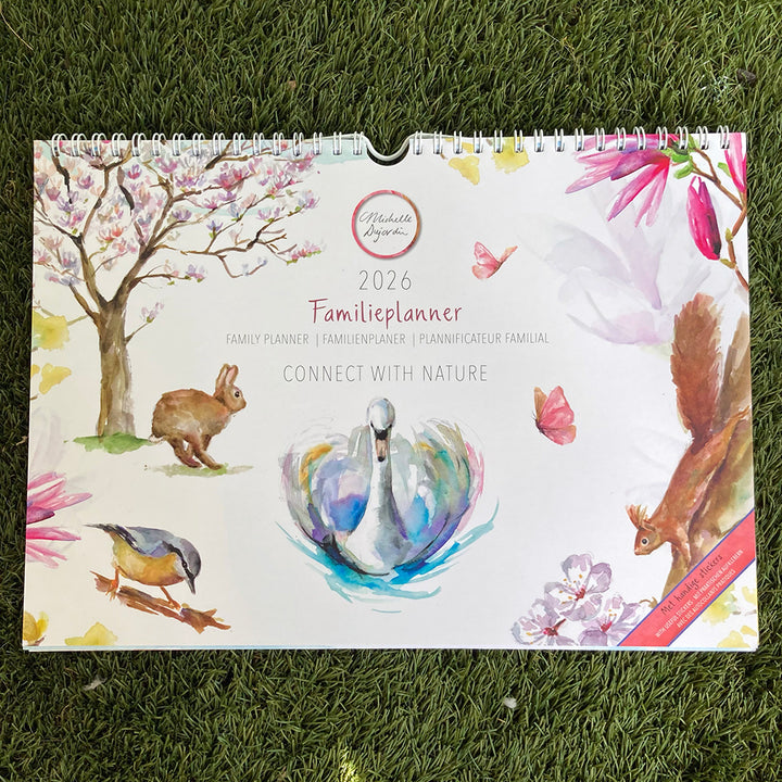 Family Planner 2026 'Connect with Nature'