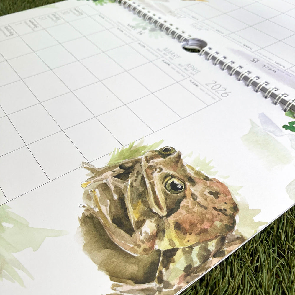 Family Planner 2026 'Connect with Nature'