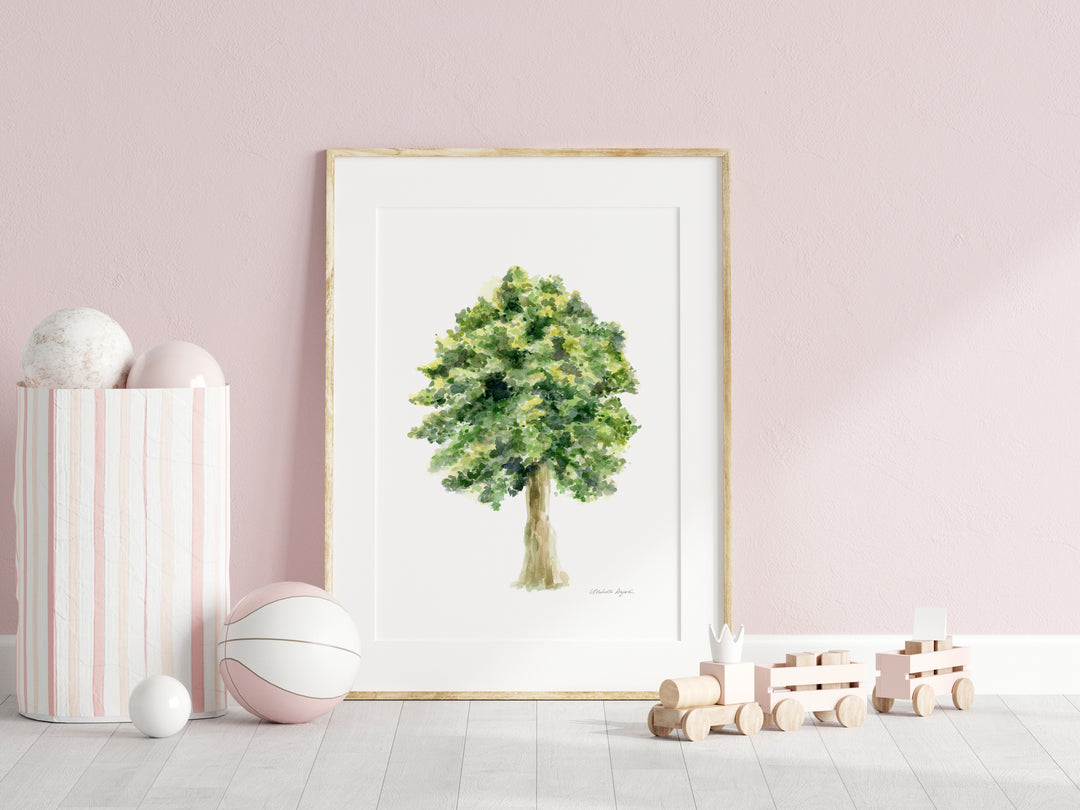 Meisjeskamer print met Lindeboom schilderij van Michelle Dujardin