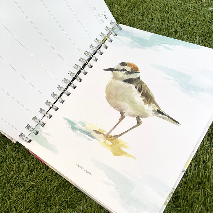 Ring binder diary 2026 'Connect with Nature' by Michelle Dujardin