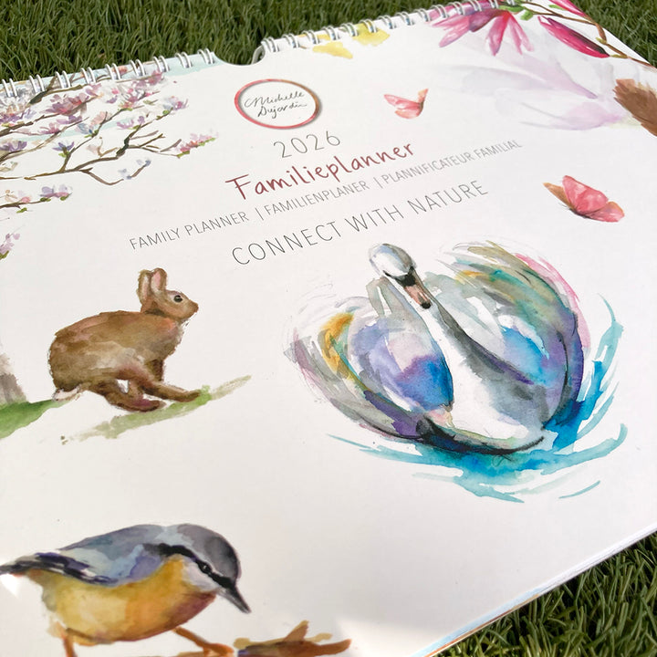 Family Planner 2026 'Connect with Nature'