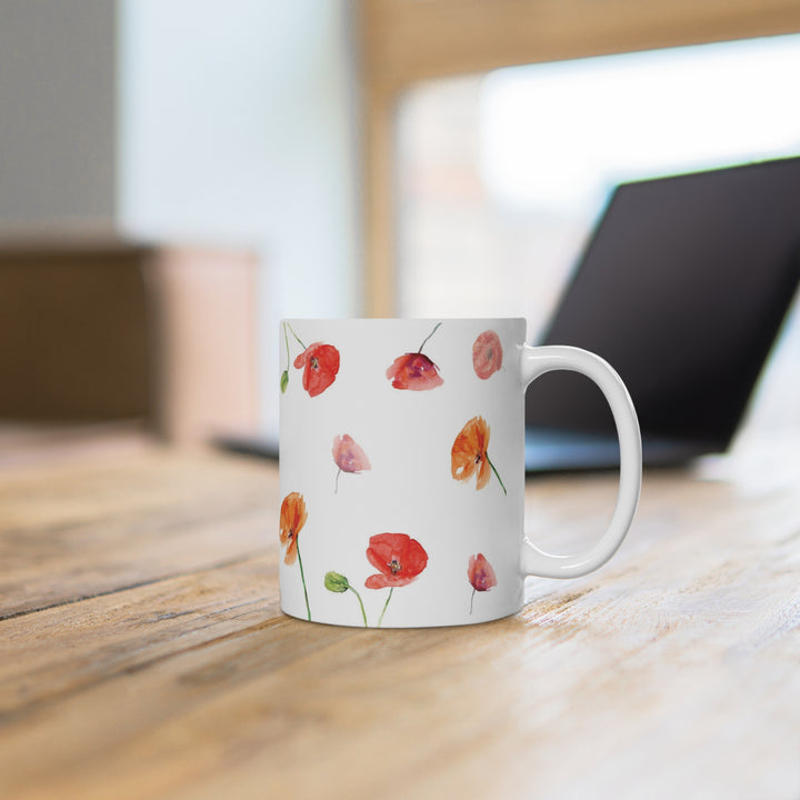 Poppy Flower Cup by Michelle Dujardin