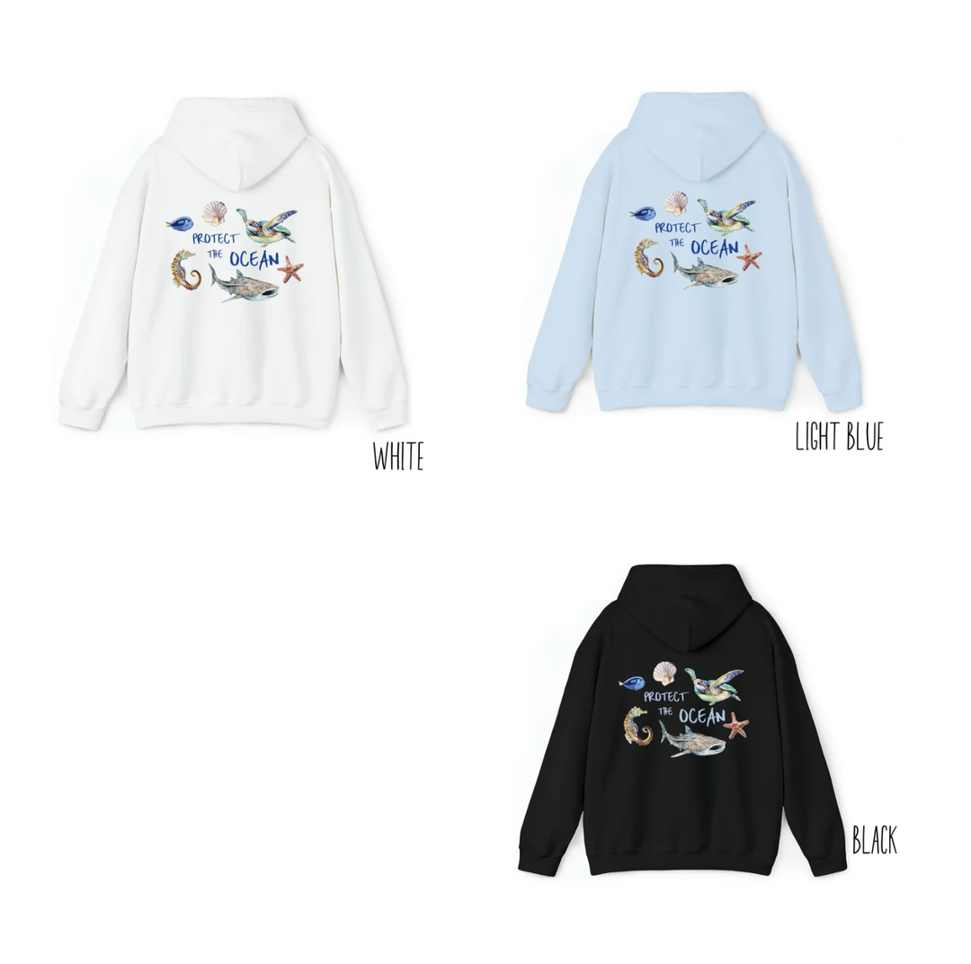 Protect the ocean hoodie
