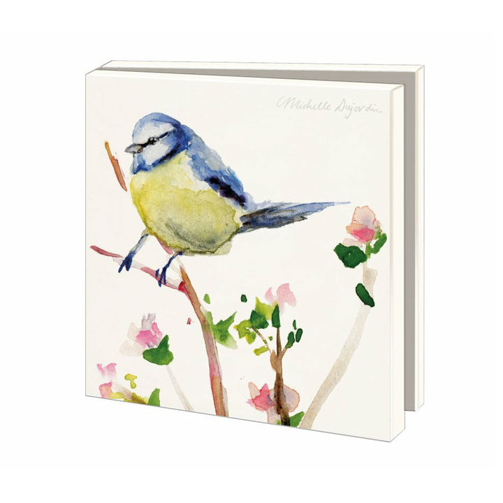 Set wenskaarten met vogel kunstkaarten van Michelle Dujardin