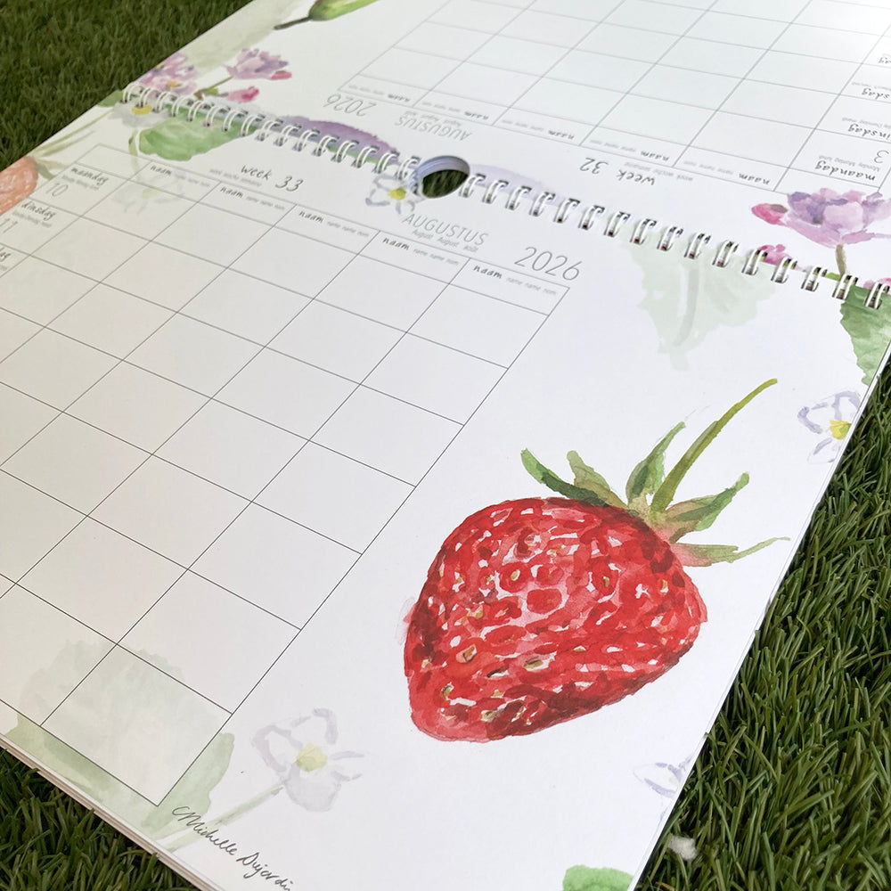 Family Planner 2026 'Connect with Nature'