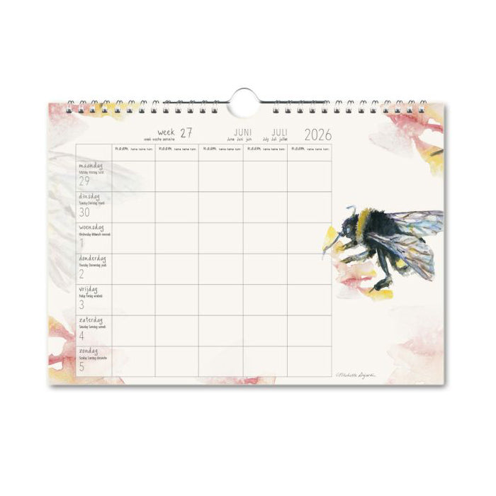 Family Planner 2026 'Connect with Nature'