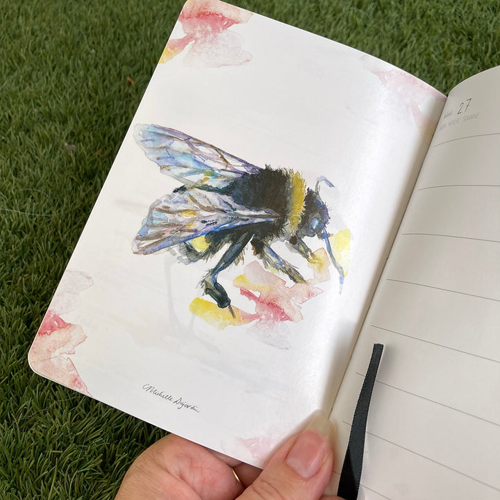 Mini Diary 2026 connect with nature by Michelle Dujardin