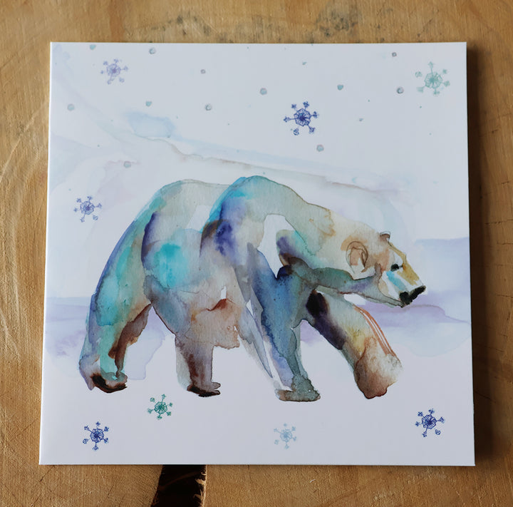 Arctic Winter Greeting Cards – Set of 10 by Michelle Dujardin WWF edition