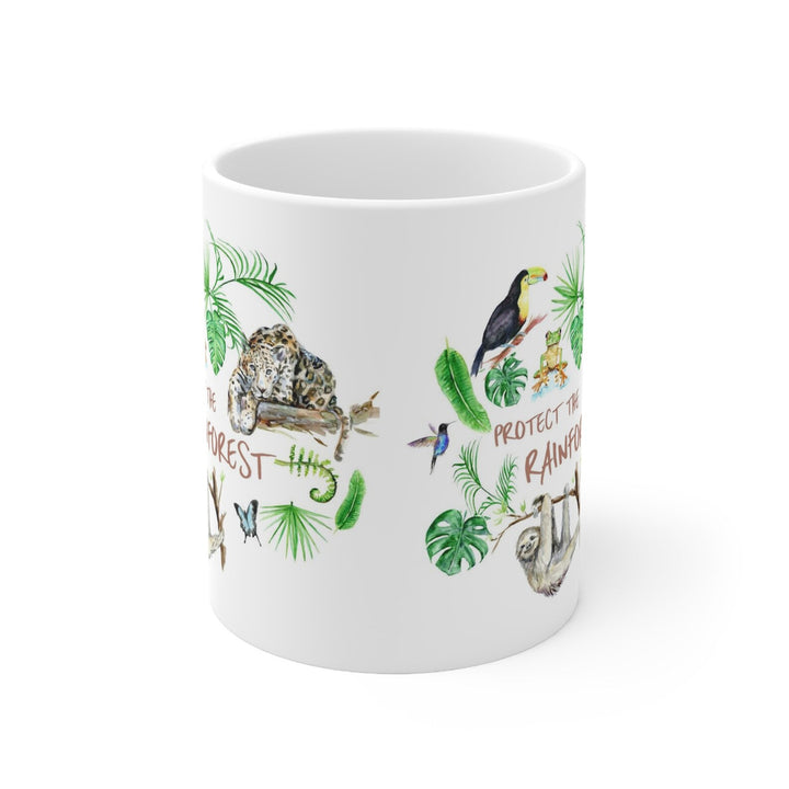 bescherm het regenwoud beker Michelle Dujardin