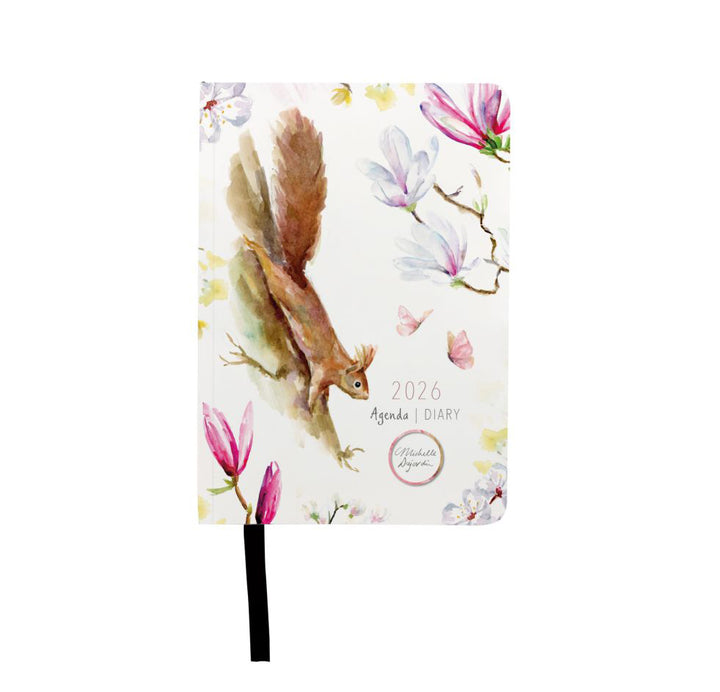 Mini Diary 2026 connect with nature by Michelle Dujardin