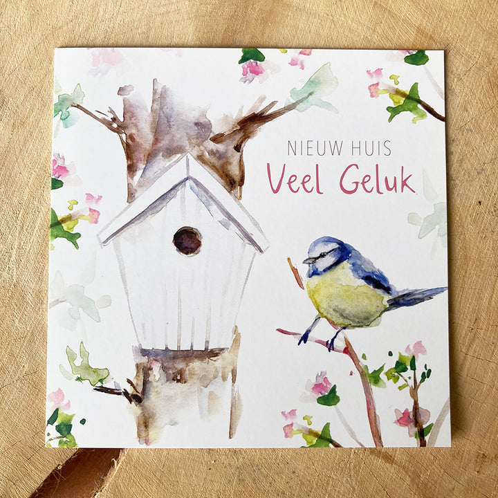 Greeting cards with garden birds (Amnesty release)