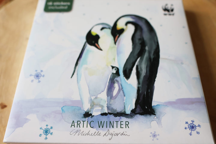Arctic Winter Greeting Cards – Set of 10 by Michelle Dujardin WWF edition
