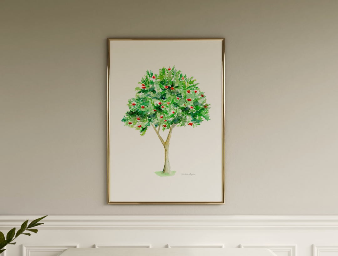 Rowan tree art video