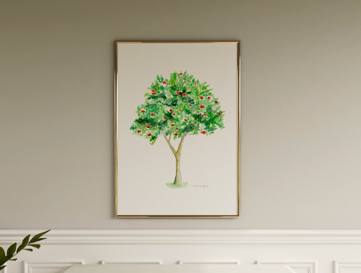 Rowan tree art video