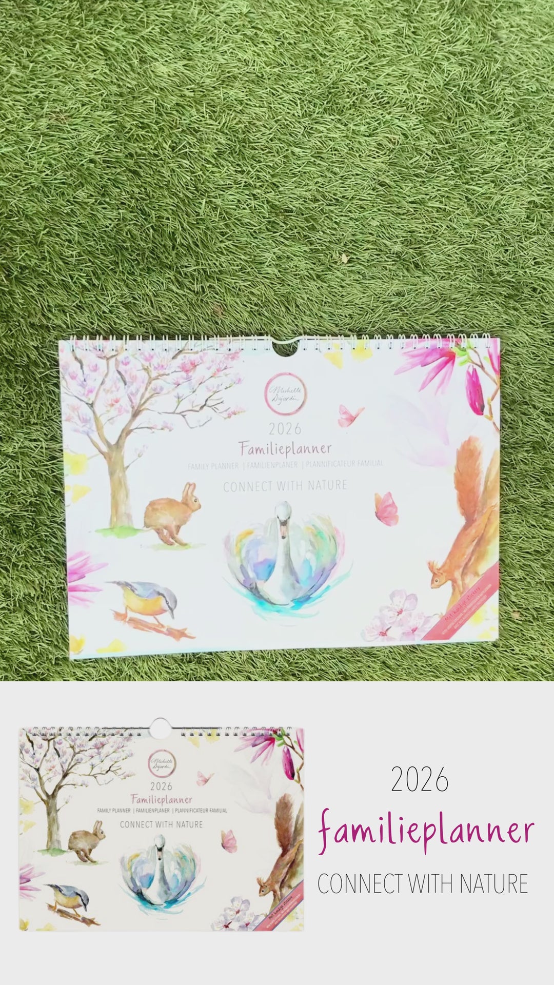Family Planner 2026 'Connect with Nature'