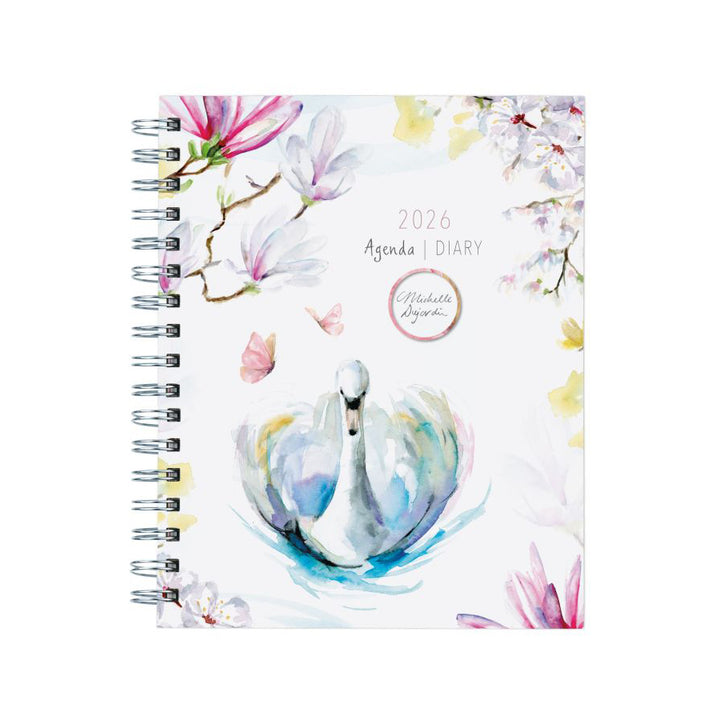Ring binder diary 2026 'Connect with Nature' by Michelle Dujardin