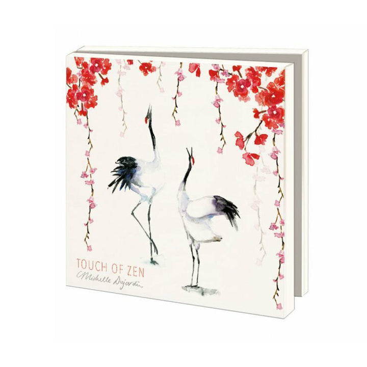 Cranes greeting cards a touch of Zen by Michelle Dujardin