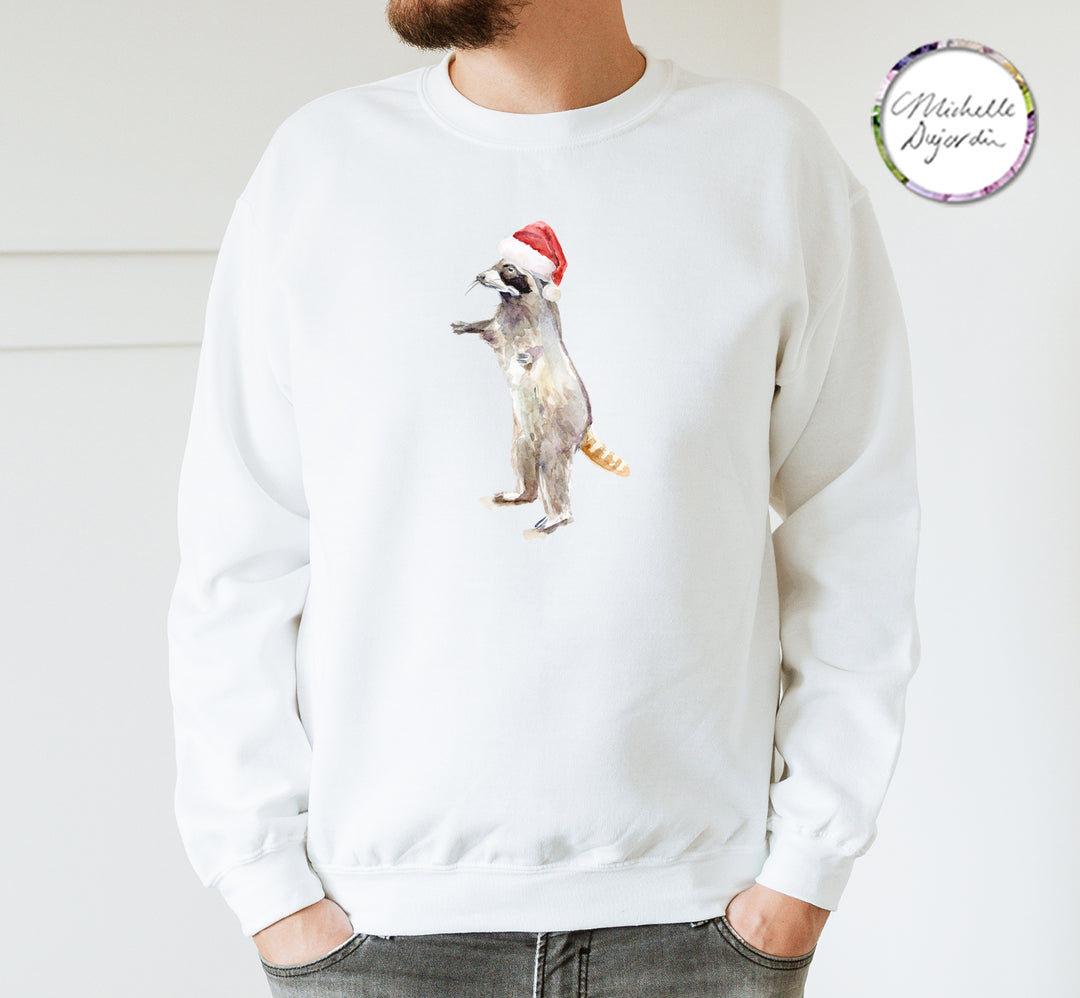 Kersttrui Wasbeer met kerstmuts