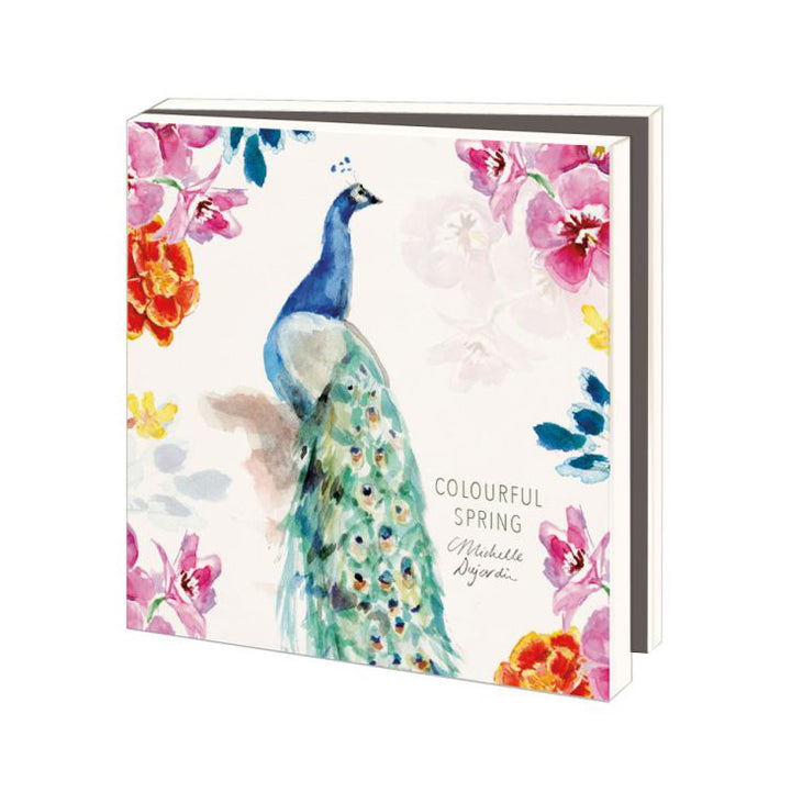 Colorful Spring – Wenskaarten Set van Michelle Dujardin 