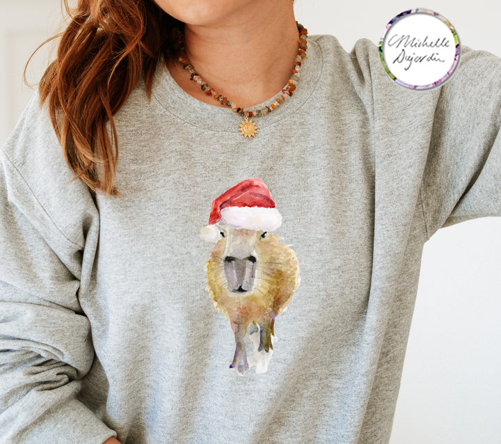 Costa Rica on sweatshirt painted by Michelle Dujardin