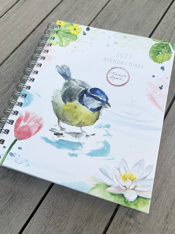 Ring binder diary 2027 'Water a Source of Life '