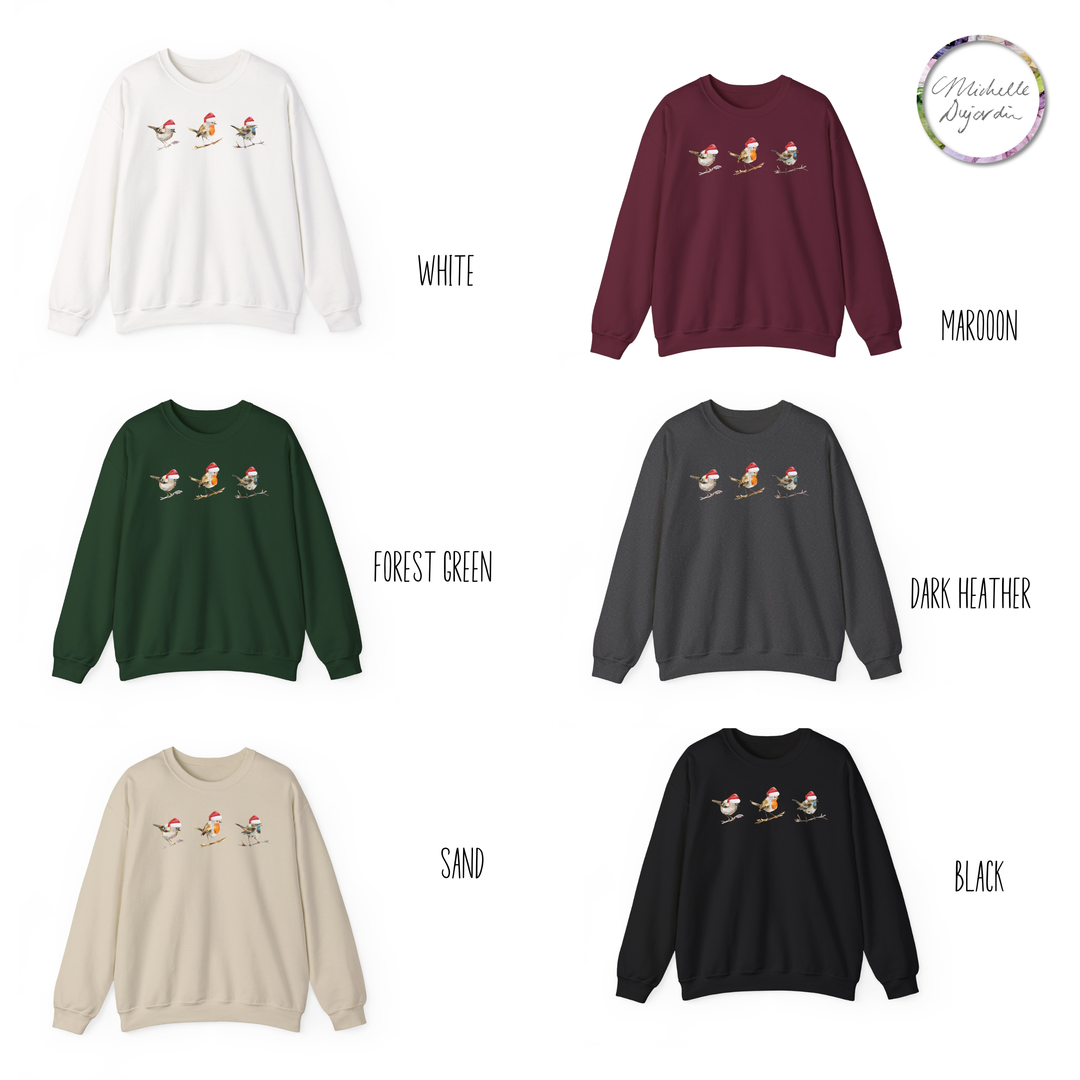 Kersttrui met Drie Vogeltjes