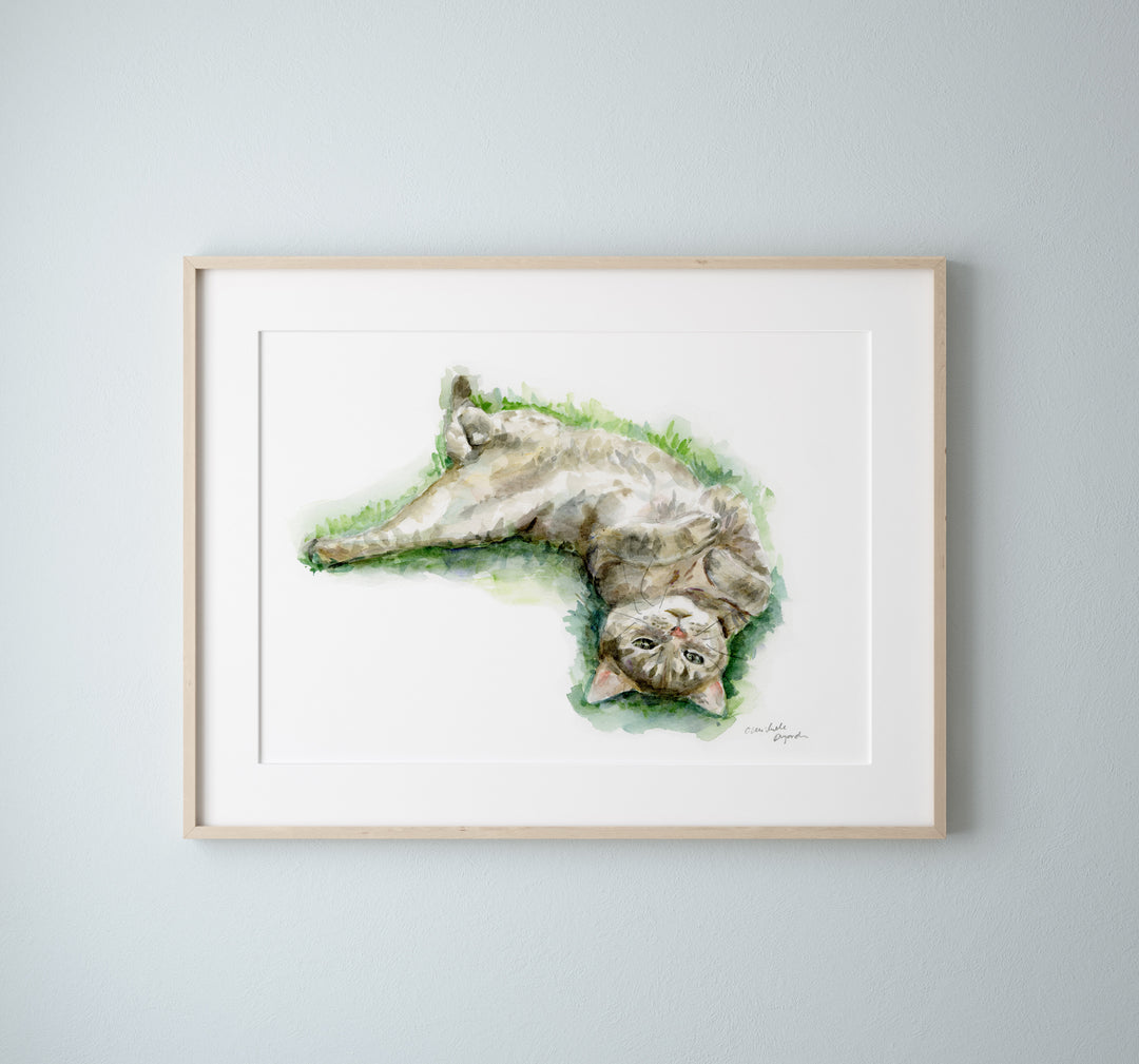 Kat schilderij in opdracht