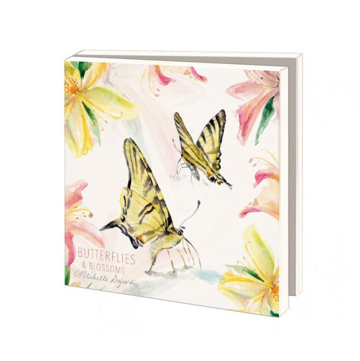 Wenskaarten 'Butterflies and Blossoms' van Michelle Dujardin
