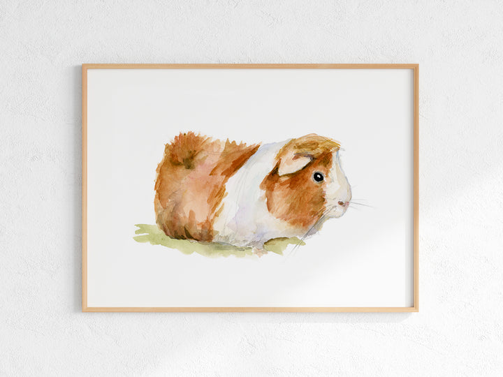 Dierenportret aquarel schilderij