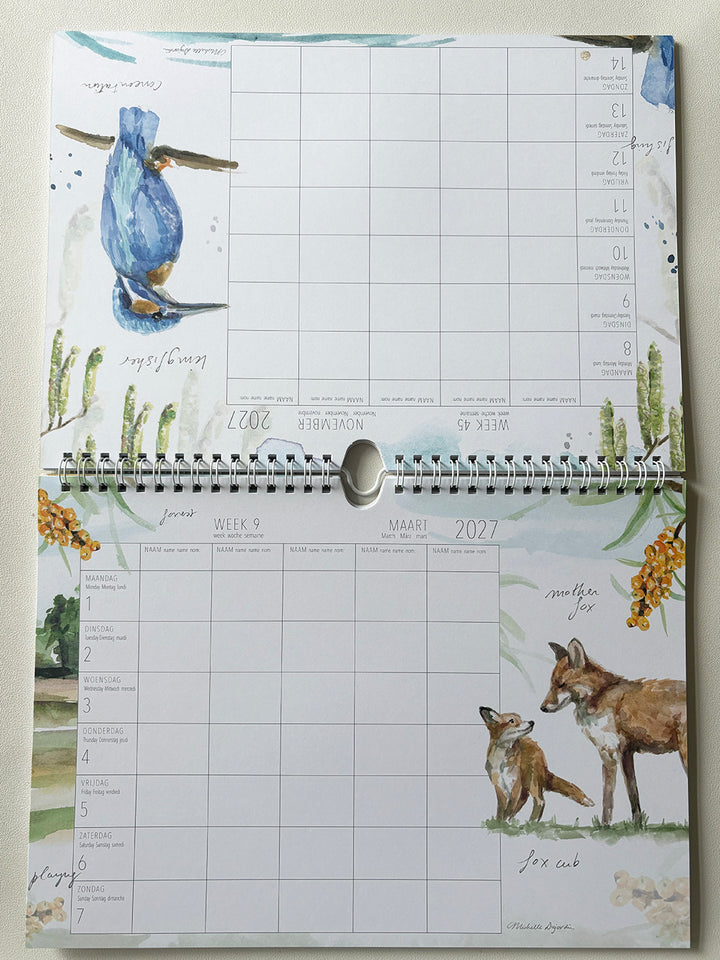 Familieplanner 2027 Water a source of life