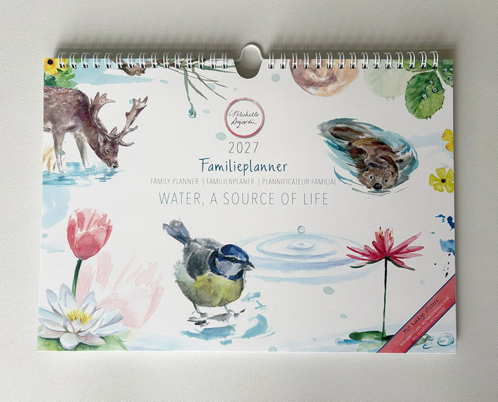 Familieplanner 2027 Water a source of life