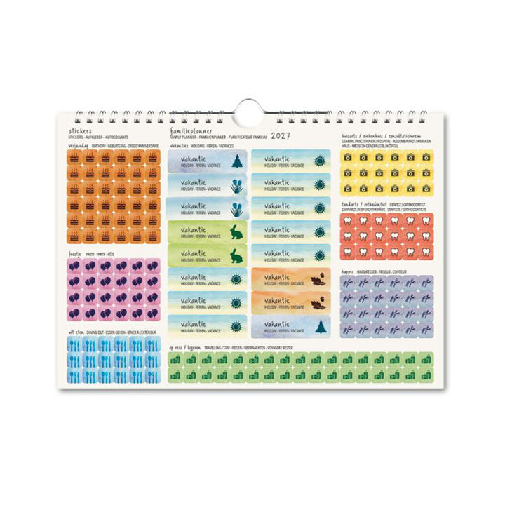 Familieplanner 2027 Water a source of life