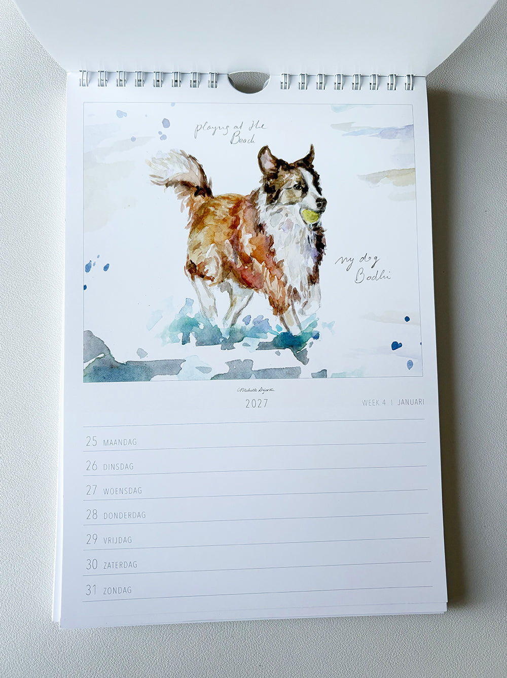 Weekkalender 2027 'Water, a Source of Life' 