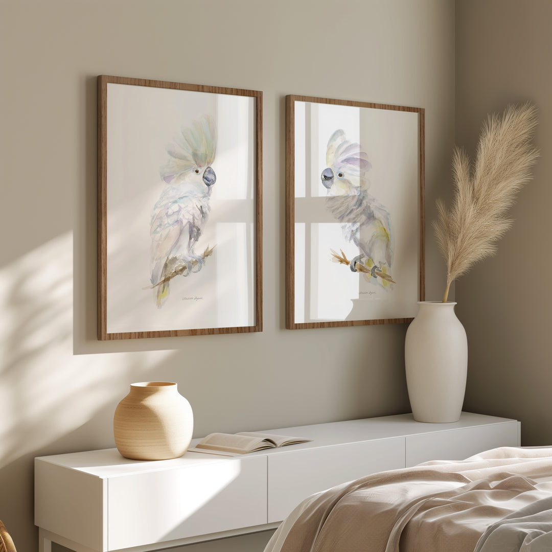 Kaketoe vogel prints van Michelle Dujardin