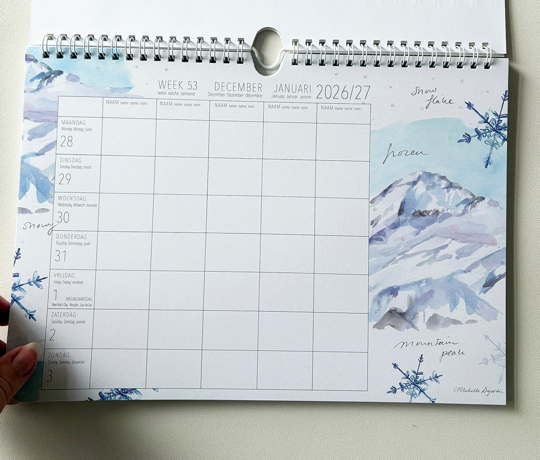Familieplanner 2027 Water a source of life