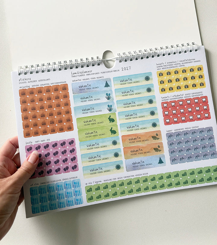 Familieplanner 2027 Water a source of life