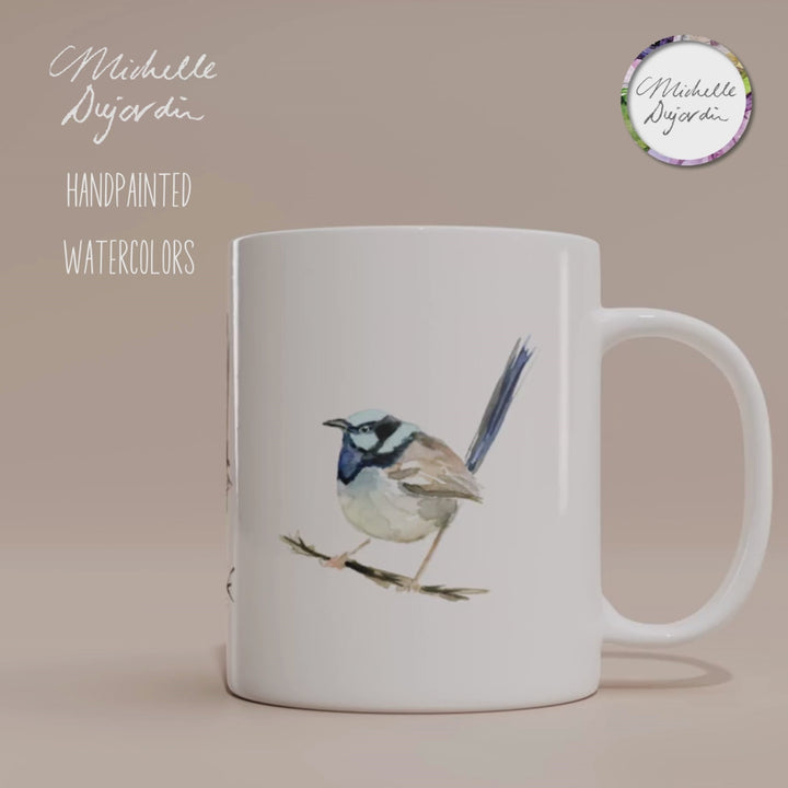 Fairy wren mug video