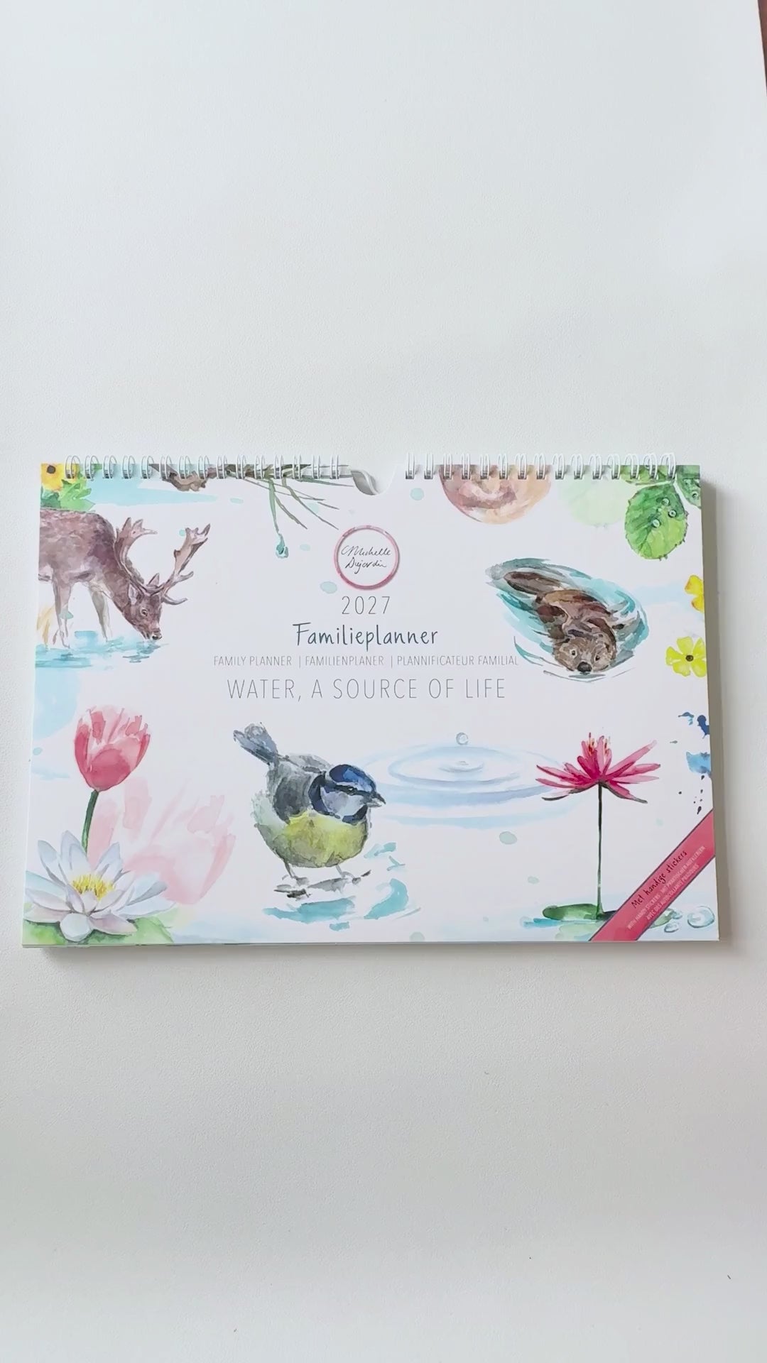 Familieplanner 2027 Water a source of life