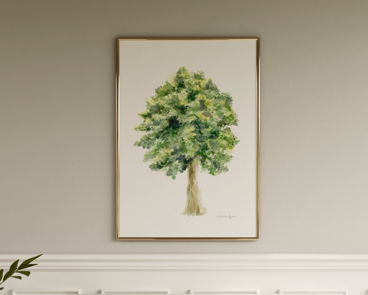 LINDEN TREE PAINTING VIDEO