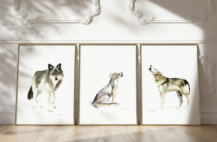 wolven prints
