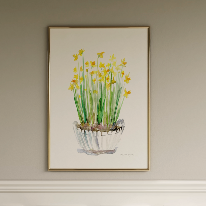 narcissen schilderij video