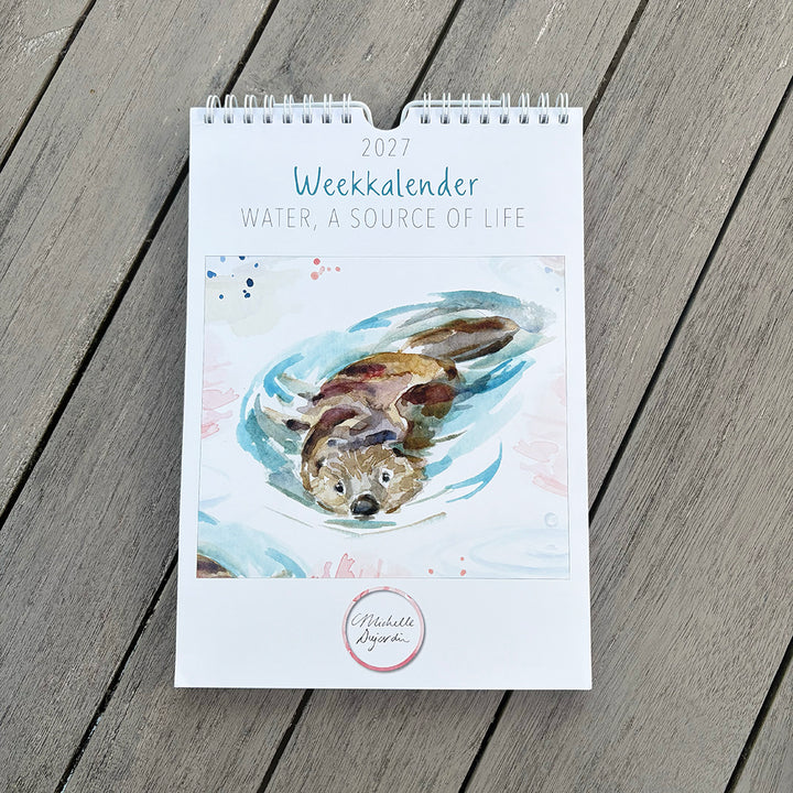 Weekkalender 2027 'Water, a Source of Life' 
