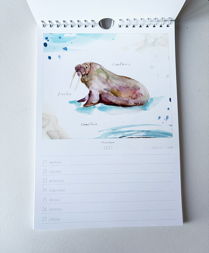 Weekkalender 2027 'Water, a Source of Life' 