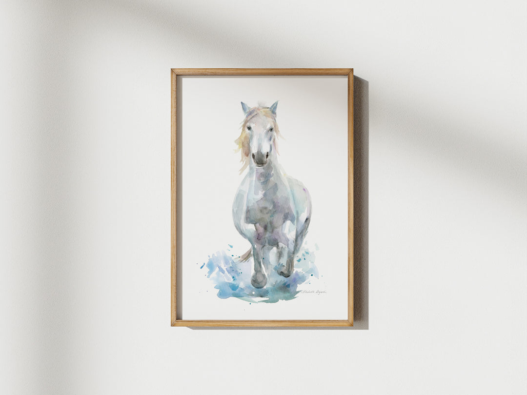 Dierenportret aquarel schilderij